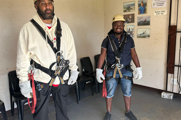 Joanesburgo: Tour de Zipline e Berço da HumanidadeJoanesburgo: passeio de tirolesa e Berço da Humanidade