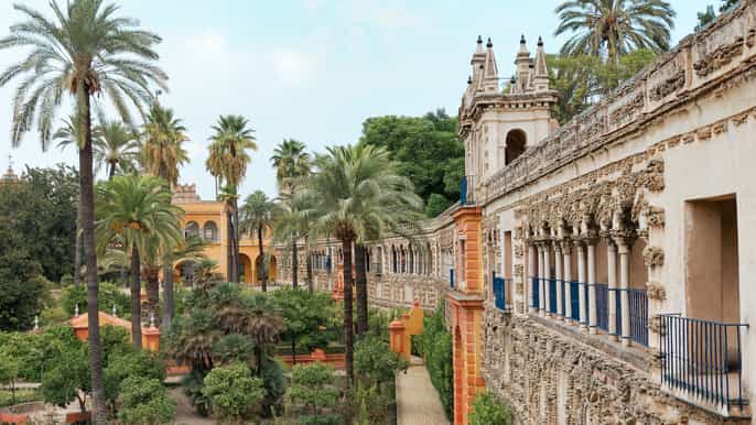 Sevilla: tour guiado con acceso directo y tickets al Alcázar