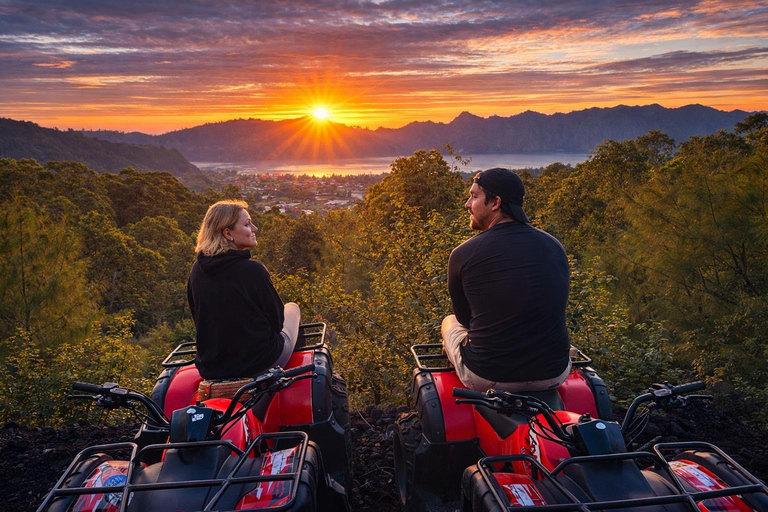 Bali: Mount Batur Sunrise ATV Quad Bike with Breakfast Tandem Ride ATV Sunrise with Round Transfer