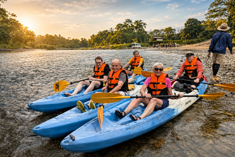 Vang Vieng: Half day-Kayak & Cave Adventure