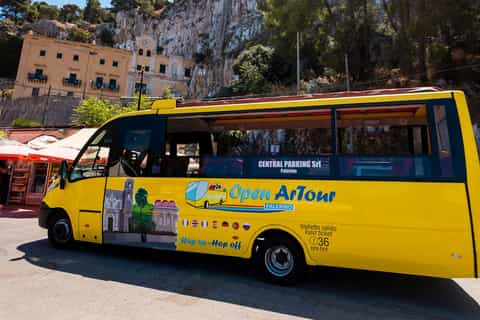 Mondello et mont Pellegrino : visite panoramique depuis Palerme en bus touristique
