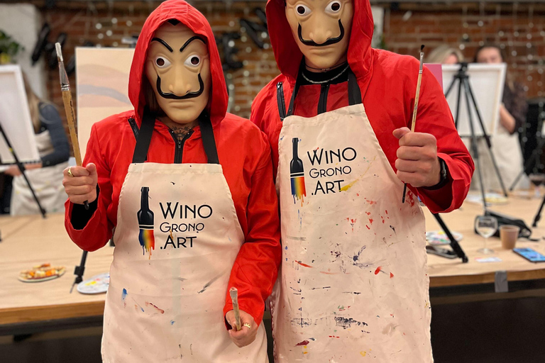 Halloween Painting Party with Wine in Warsaw! Halloween Painting and wine in Warsaw!