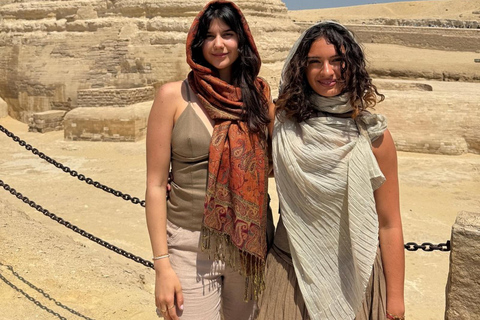 Giza: Private Half-Day Pyramids with Lunch at Villa Khufu
