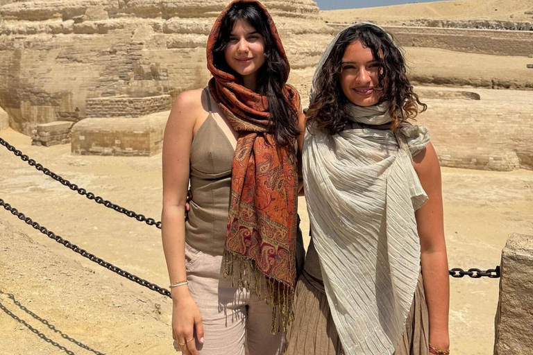 Giza: Private Half-Day Pyramids with Lunch at Villa Khufu