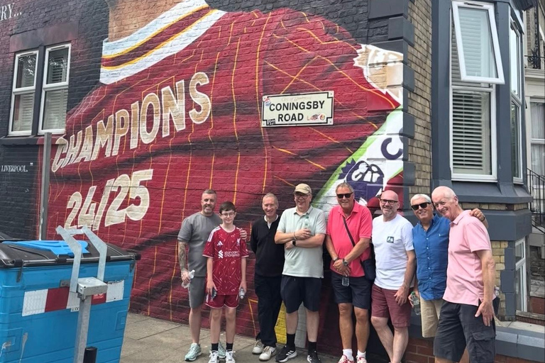 Liverpool: LFC Mural & Anfield Guided Tour with Local Fan