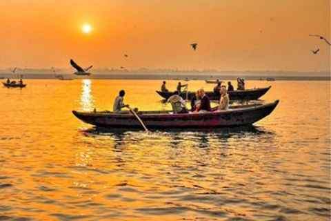 Varanasi Evening Tour with Sunset View Varanasi Evening Tour with delicious Lunch