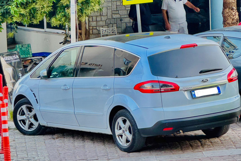 地拉那机场接送服务：地拉那机场至市中心 ↔私人机场接送服务：地拉那机场（TIA）市中心