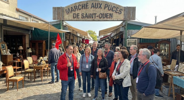 Paris: Saint Ouen Flea Market Guided Tour