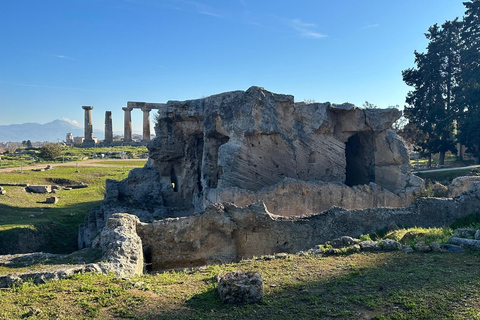 Antiguo Canal de Corinto Epidauro Nauplio Tour privado de lujo