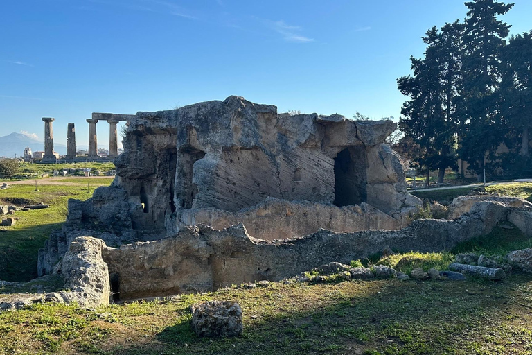 Antiguo Canal de Corinto Epidauro Nauplio Tour privado de lujo