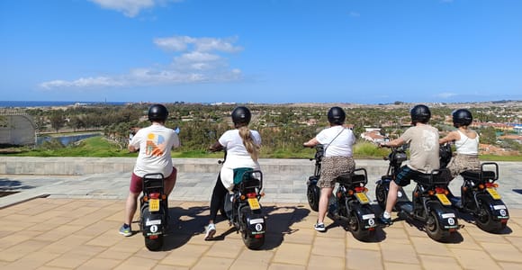 e-Scooter CitySightseeing: Best Maspalomas Dunes View Points