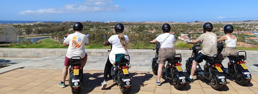 e-Scooter CitySightseeing : les meilleurs points de vue sur les dunes de Maspalomas