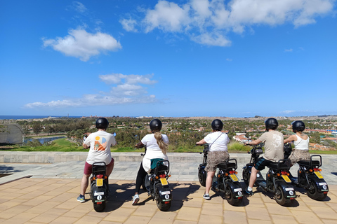 Rent e-Scooter + option Rent Jet Ski front Maspalomas Dunes