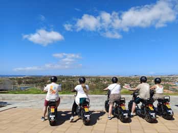 City Tour em e-Scooter de 2 lugares: 1 hora em Playa Ingles