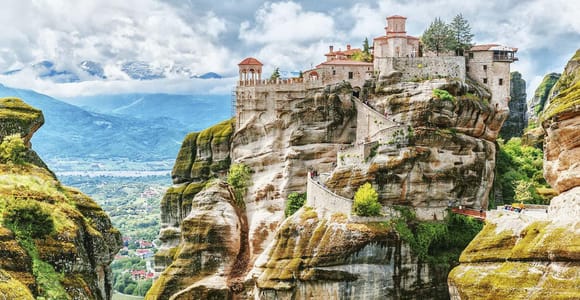 Meteora Tour with SUV/VAN. Monasteries + Local Taverna