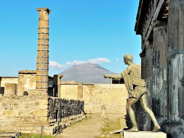 Amalfiküste: Pompeji, Vesuv und Weinverkostung mit Mittagessen