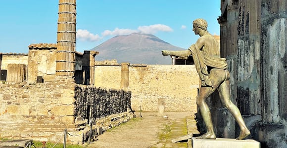 Amalfiküste: Pompeji, Vesuv & Weinprobe mit Mittagessen