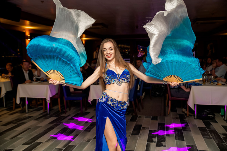 Istanbul Bosphorus Dinner Cruise with Live Shows & Transfer Transfer & Soft Drinks Included Package