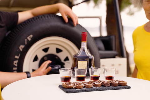 LISBON HALF DAG in een Vintage Jeep met proeverijen van eten en drinken