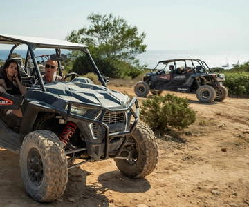 Ibiza: Guided Buggy Tour with Beach Stops