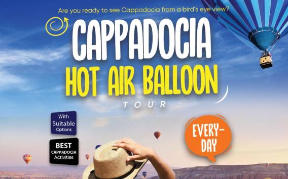 Heißluftballonfahrt beim ersten Licht in Kappadokien