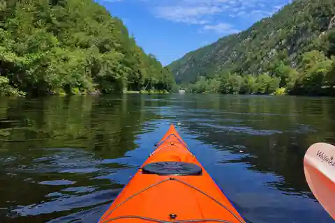 Kristiansand: Amazing kayak tour down beautiful river