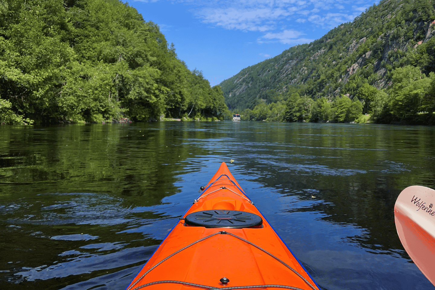 Kristiansand: Erstaunliche Kajaktour auf einem schönen Fluss