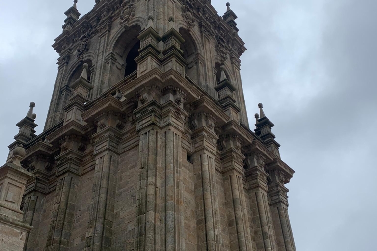 Zwiedzanie katedry w Santiago z dachami i Portico de la GloriaPełna wycieczka po katedrze w Santiago