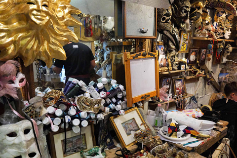 Venice: Carnival Mask Workshop & Prison’s Palace Tour