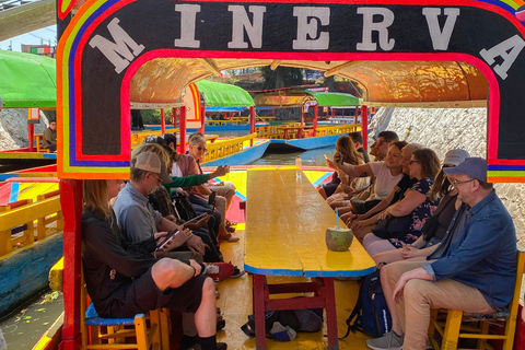 CDMX: Tour of Xochimilco and Coyoacán with option to visit the Frida Kahlo Museum Shared tour with visit to the Frida Kahlo Museum and traditional lunch
