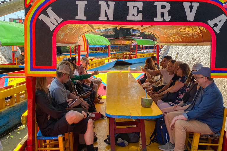 CDMX: Tour of Xochimilco and Coyoacán with option to visit the Frida Kahlo Museum Shared tour with visit to the Frida Kahlo Museum and traditional lunch
