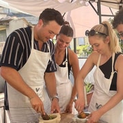 Rooftop Cooking Class in Genoa: Pesto, Fresh Pasta & Wine