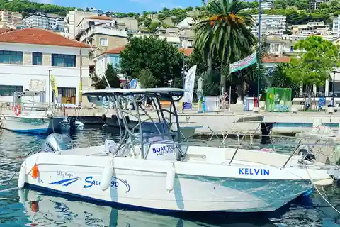 Saranda: Boat Tour to 6 Destinations + Free Drink & Umbrella