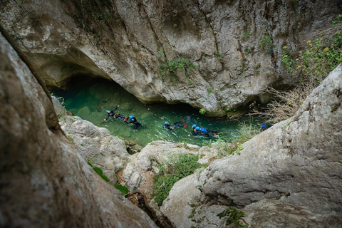 Canyoning Galamus gorges