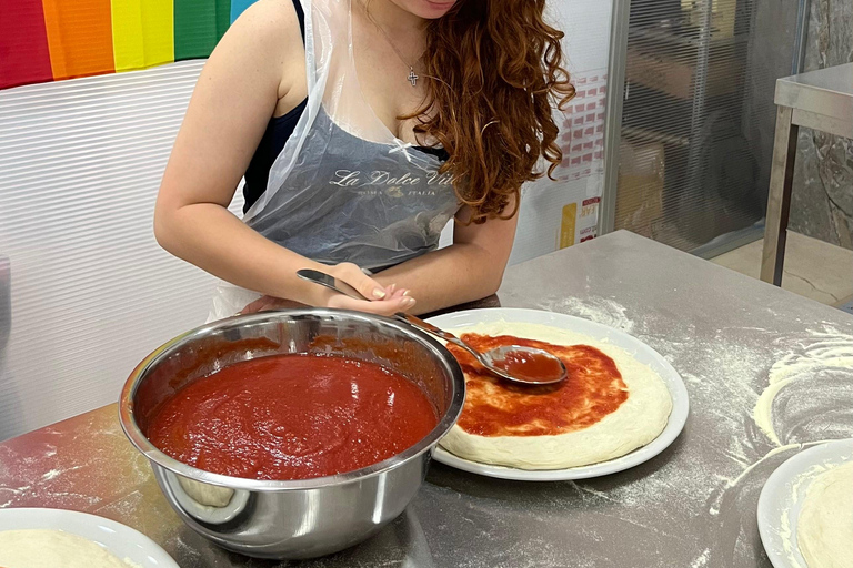 Nápoles: Aula de Pizza e GelatoNápoles: Aula de como fazer pizza e gelato