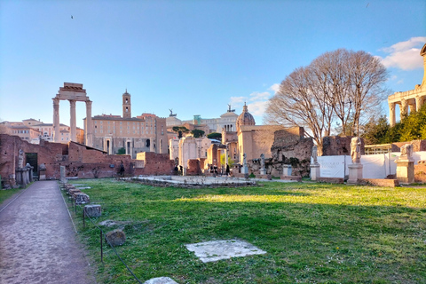 Rome: Wandeltour met gids door het Colosseum en het oude RomeTour in het Engels