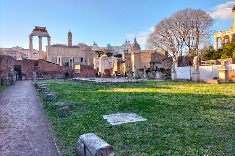 Roma: Tour guidato a piedi del Colosseo e della Roma Antica