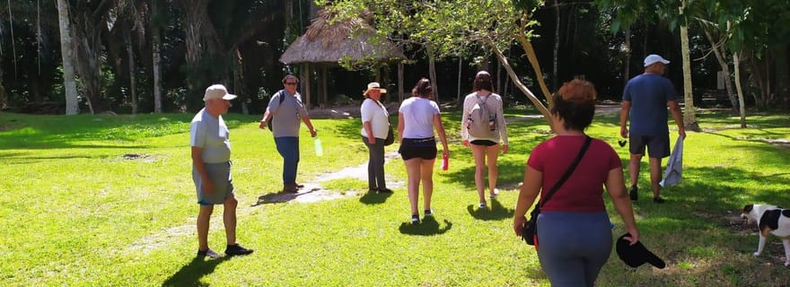 Bacalar : temples mayas de Kohunlich et cénote Bleu