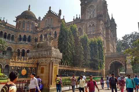 Mumbai: tour panoramico privato e tour dei bassifondi con un abitante del luogo