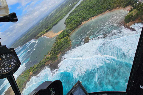 Along The Shore Visite privée en hélicoptère San Juan Puerto RicoPuerto Rico : Visite privée en hélicoptère