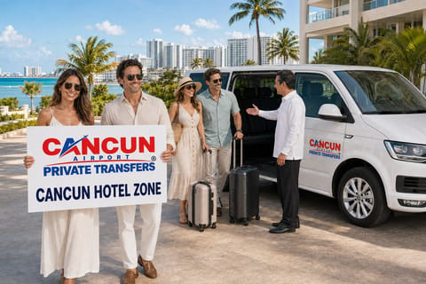 Cancun Airport Private Transfer to/from Cancun Hotel Zone
