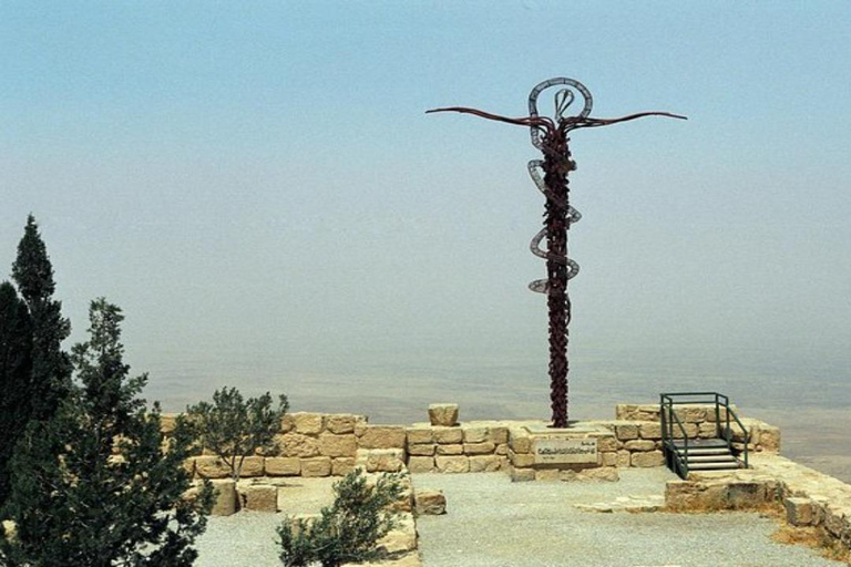 Vanuit Amman: Dagtocht naar Madaba, de berg Nebo en de Dode Zee