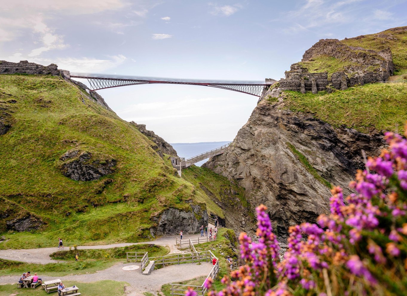 Cornwall: Entrébillet til Tintagel Castle