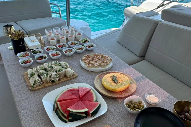 Premium Private Catamaran Tour along the Costa Daurada Premium Private Catamaran Cruise along the Costa Daurada - 4 Hours