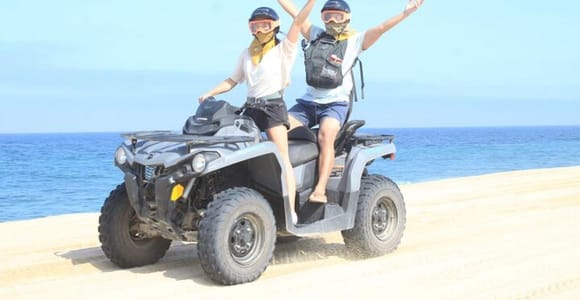 Cabo San Lucas: Beginner Migrino Beach & Desert ATV Tour