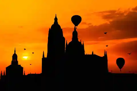 Balloon ride over Segovia