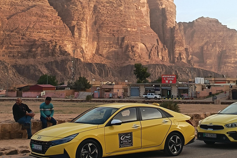 Petra: Wadi Rum Transfer with Optional Camp Stay/Jeeb Tour PETRA TO WADIRUM JEEP 4HOURS In WadiRum