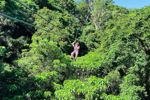 Largest Zipline & Cave Exploration from sigatoka coral coast Marriott/InterContinental Fiji Golf Resort