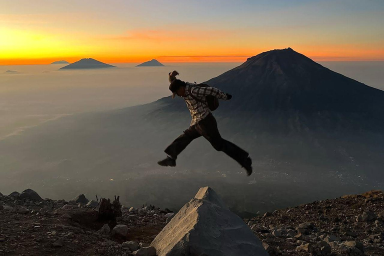 From Yogyakarta: Mount Sindoro Hiking Tour with Guide Mount Sindoro Hiking Camping 2D1N Tour with Guide