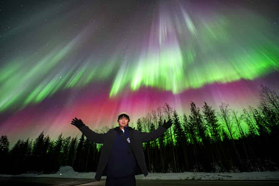 Rovaniemi: Nordlichter-Tour – garantiert mit Fotos. Foto: GetYourGuide Rovaniemi: Nordlichter-Tour – garantiert mit Fotos. Foto: GetYourGuide